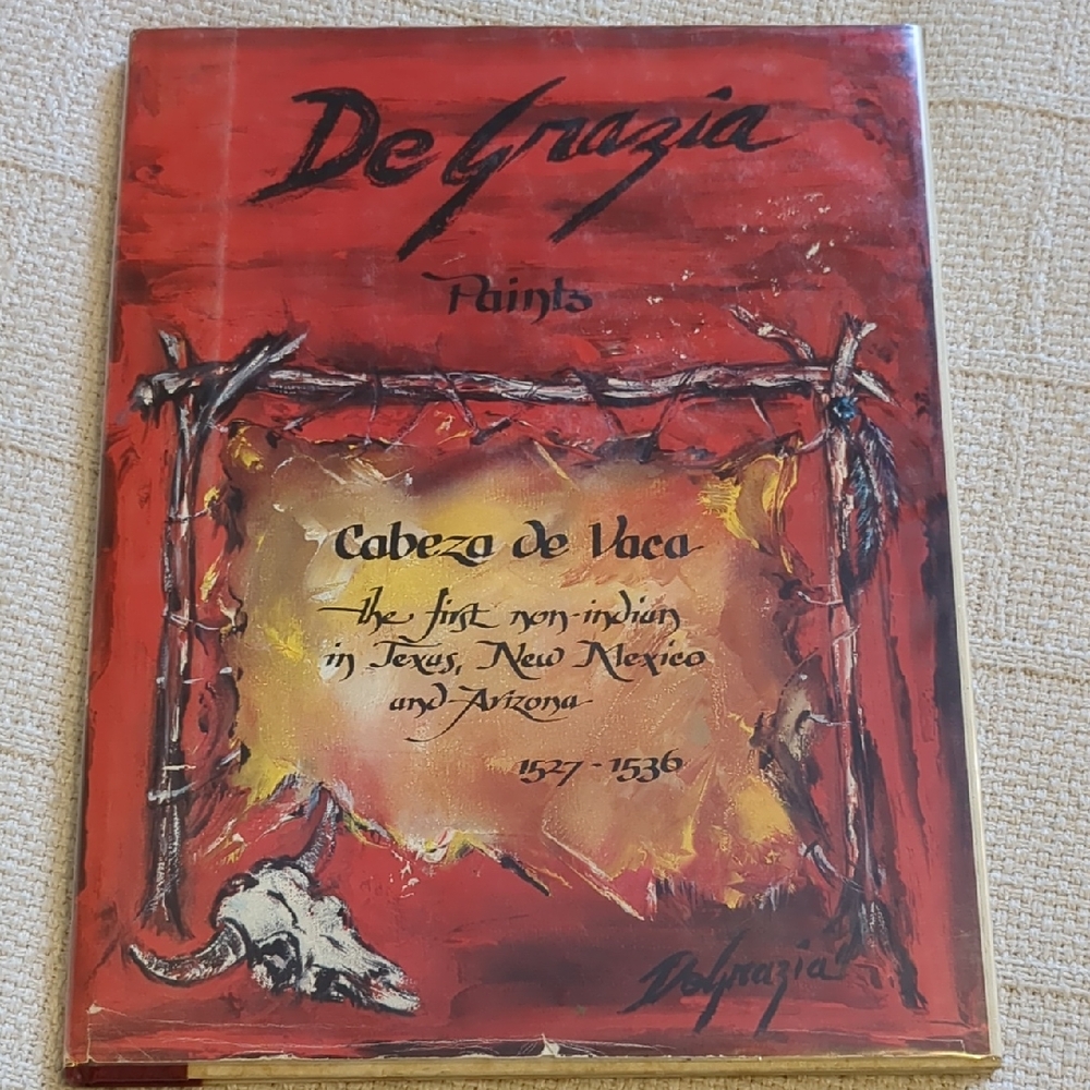 De Grazia Paints Book - autographed first edition collectable